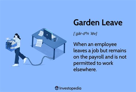 gardening leave meaning: A Paradox of Productivity and Pause