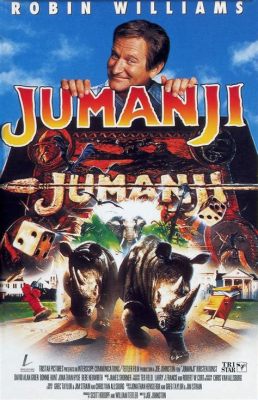 Jumanji: Seikkailu pelilaudalla! Mystisten vahinkojen ja uskomattomien kokemusten takana odottaa unohtumaton fantasiaseikkailu.