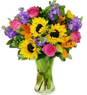 What Flowers Go Well with Sunflowers: A Symphony of Colors and Textures